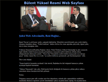 Tablet Screenshot of bulentyuksel.com